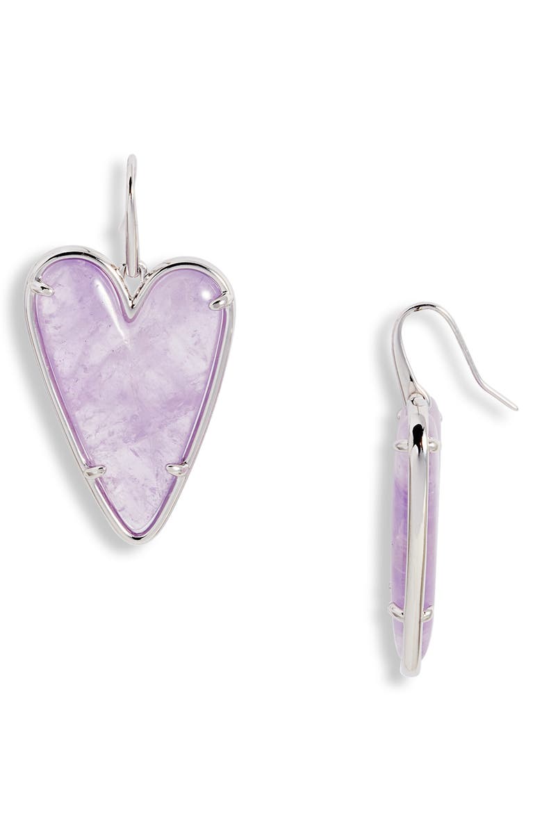 Kendra Scott Ansley Heart Drop Earrings, Main, color, 