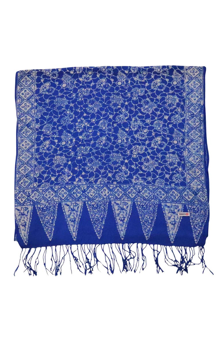 Handmade Batik Scarf, Alternate, color, Boulder