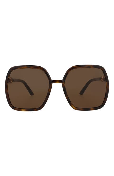 55mm Square Sunglasses