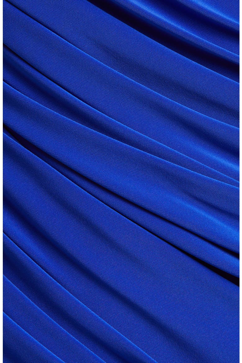 Diana One-Shoulder One-Piece Swimsuit, Alternate, color, COBALT