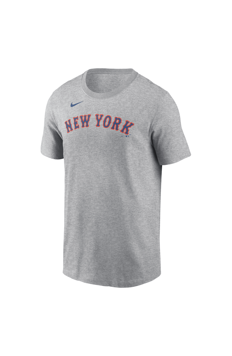 Nike Men's Nike Juan Soto Heather Gray New York Mets Fuse Name & Number T-Shirt, Alternate, color, Heather Gray
