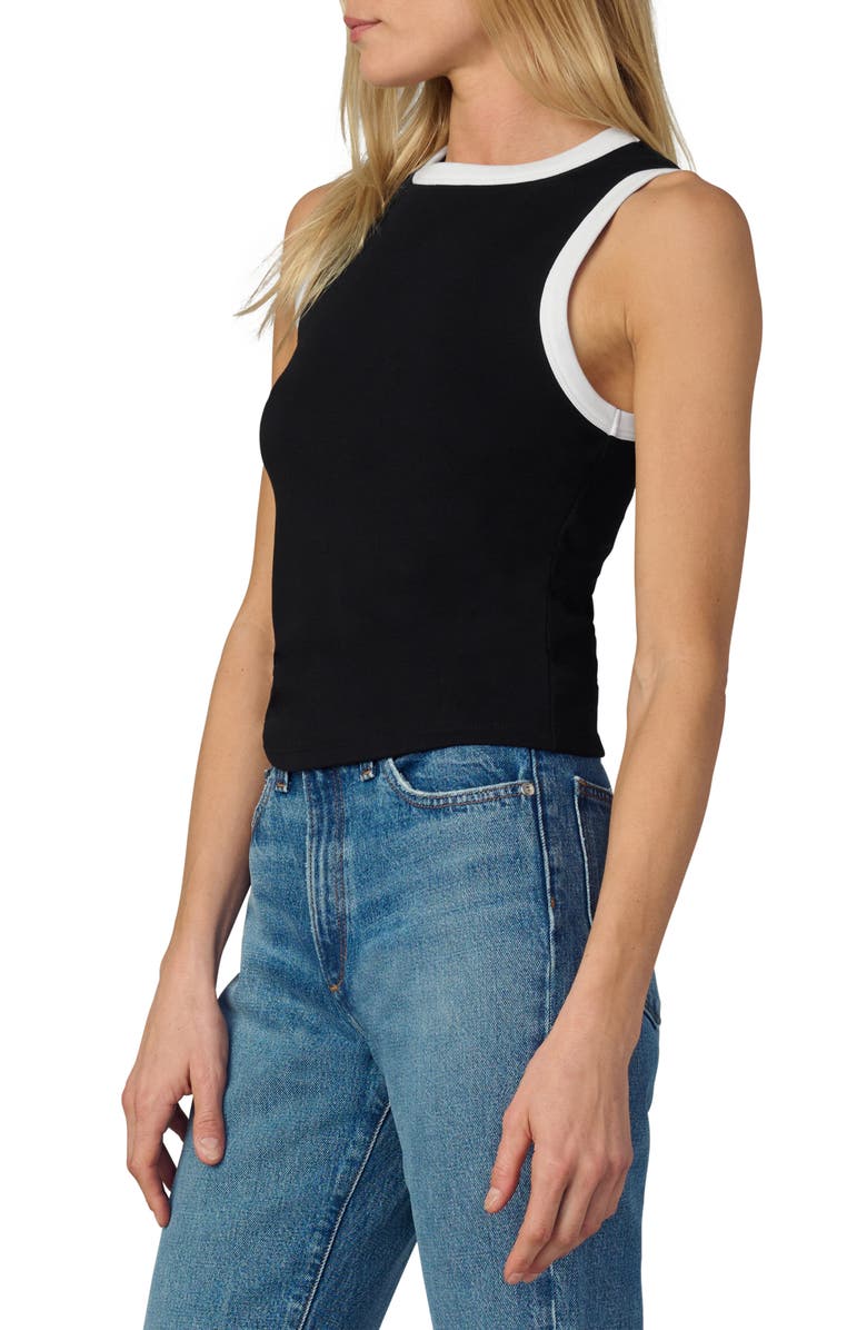 Joe's The High Neck Tank Top, Alternate, color, Black