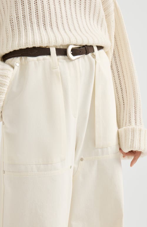 Brunello Cucinelli Utility Track Trousers In Brown