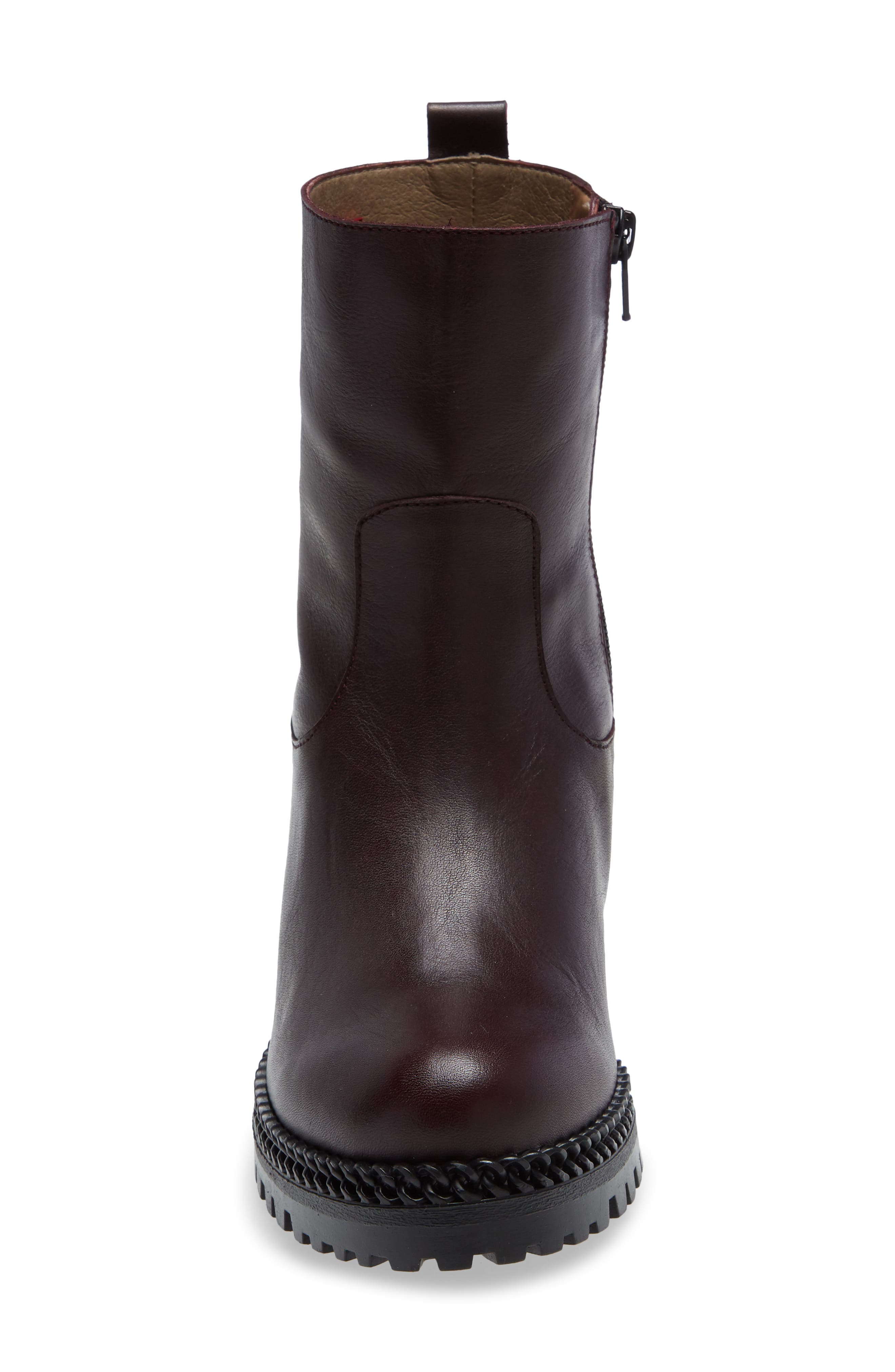 Wonders Waterproof Lug Sole Bootie, Alternate, color, 