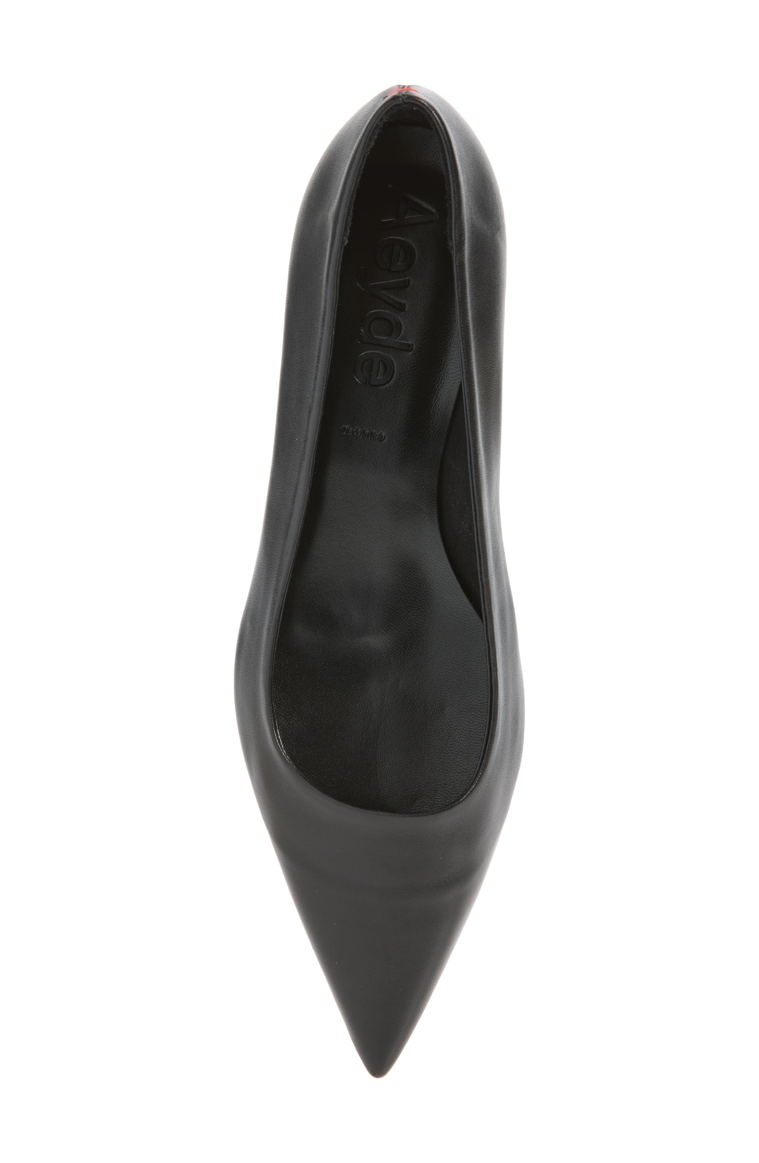 Judi Pointed Toe Pump, Alternate, color, BLACK