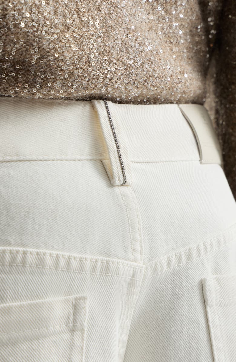 Brunello Cucinelli Contemporary Loose trousers, Alternate, color, Panama