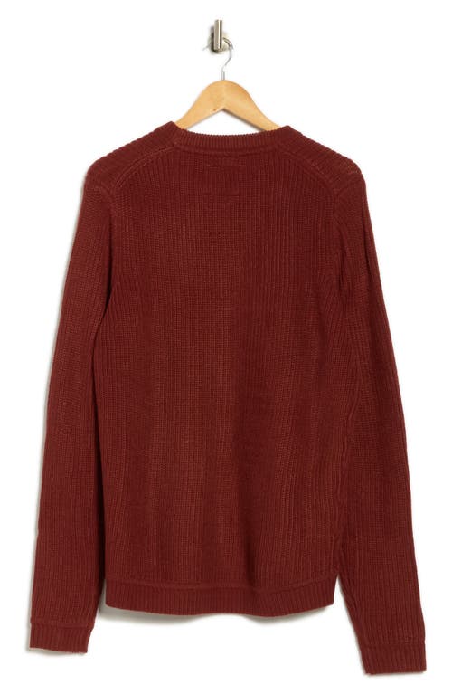 Weatherproof Vintage Stonewash Cotton Sweater In Brown