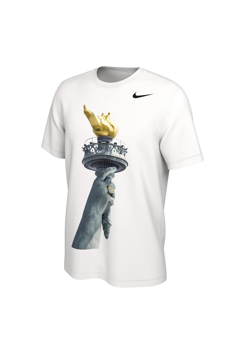 Nike Unisex Nike White New York Liberty 2024 WNBA Finals Champions Authentic Parade T-Shirt, Alternate, color, 