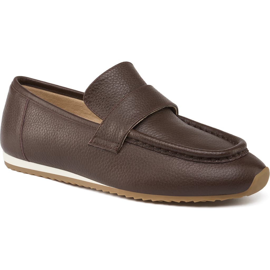 Jslides Palmer Leather Loafer In Brown