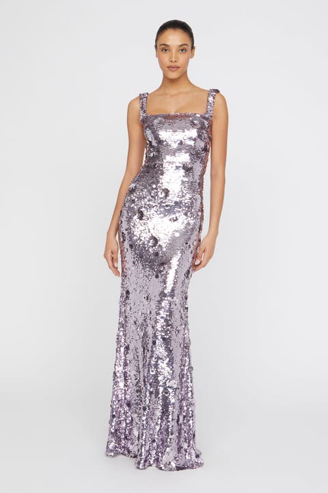 Serafina Sequin Gown