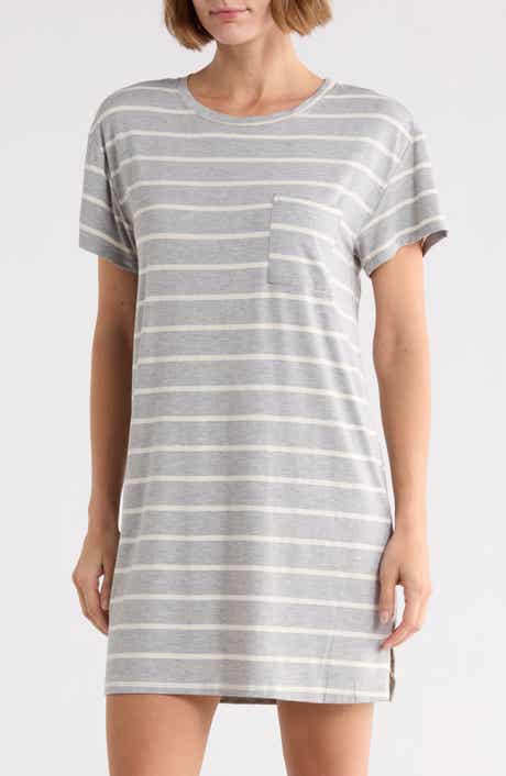 NORDSTROM RACK Tranquility Short Sleeve Nightshirt
