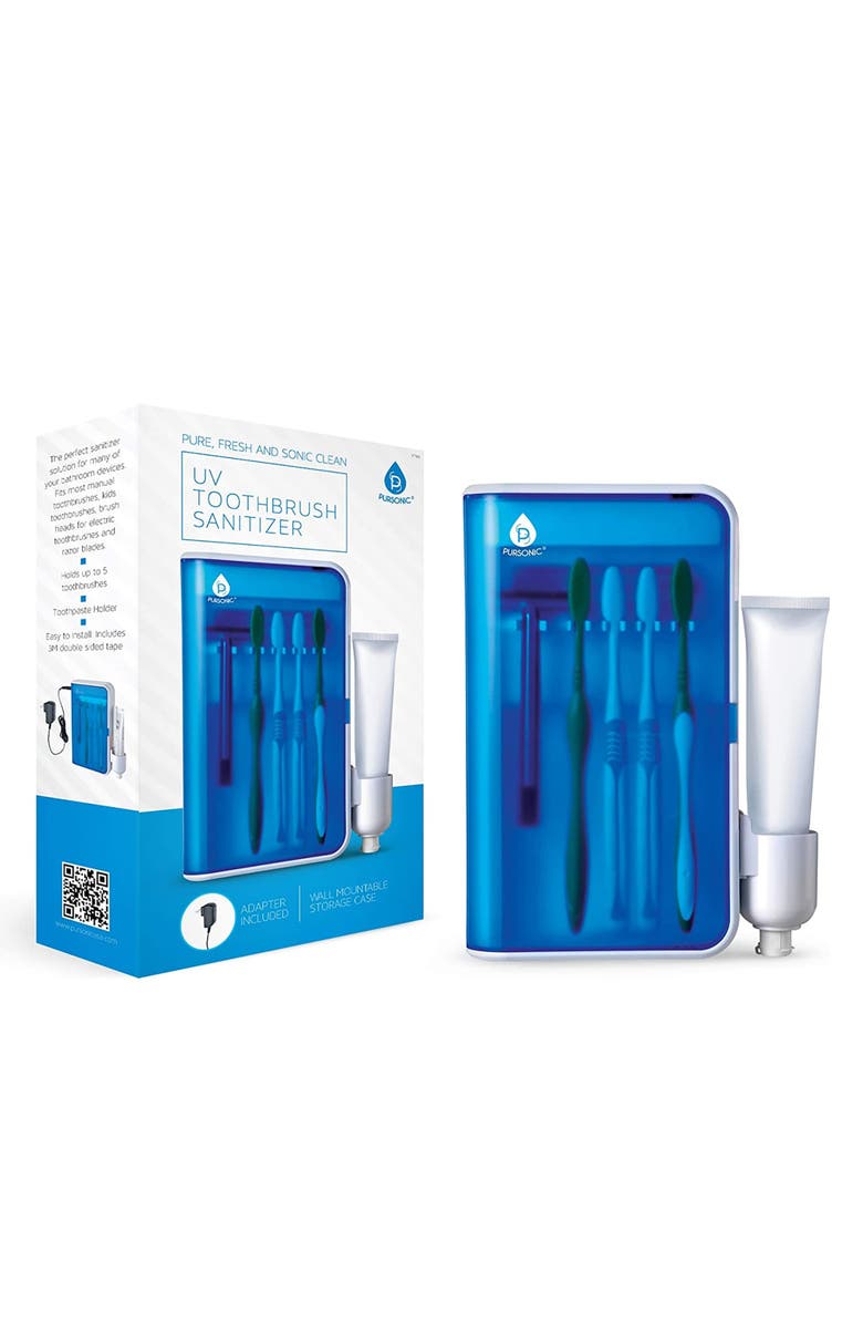 PURSONIC Mario Lopez Palm Shaped Massage Glove, Alternate, color, Black