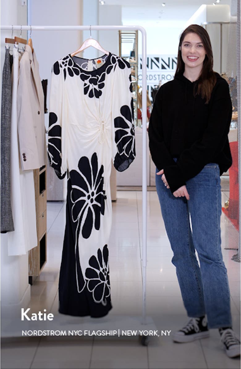 Palermo Cutout Long Sleeve Maxi Dress, sales video thumbnail