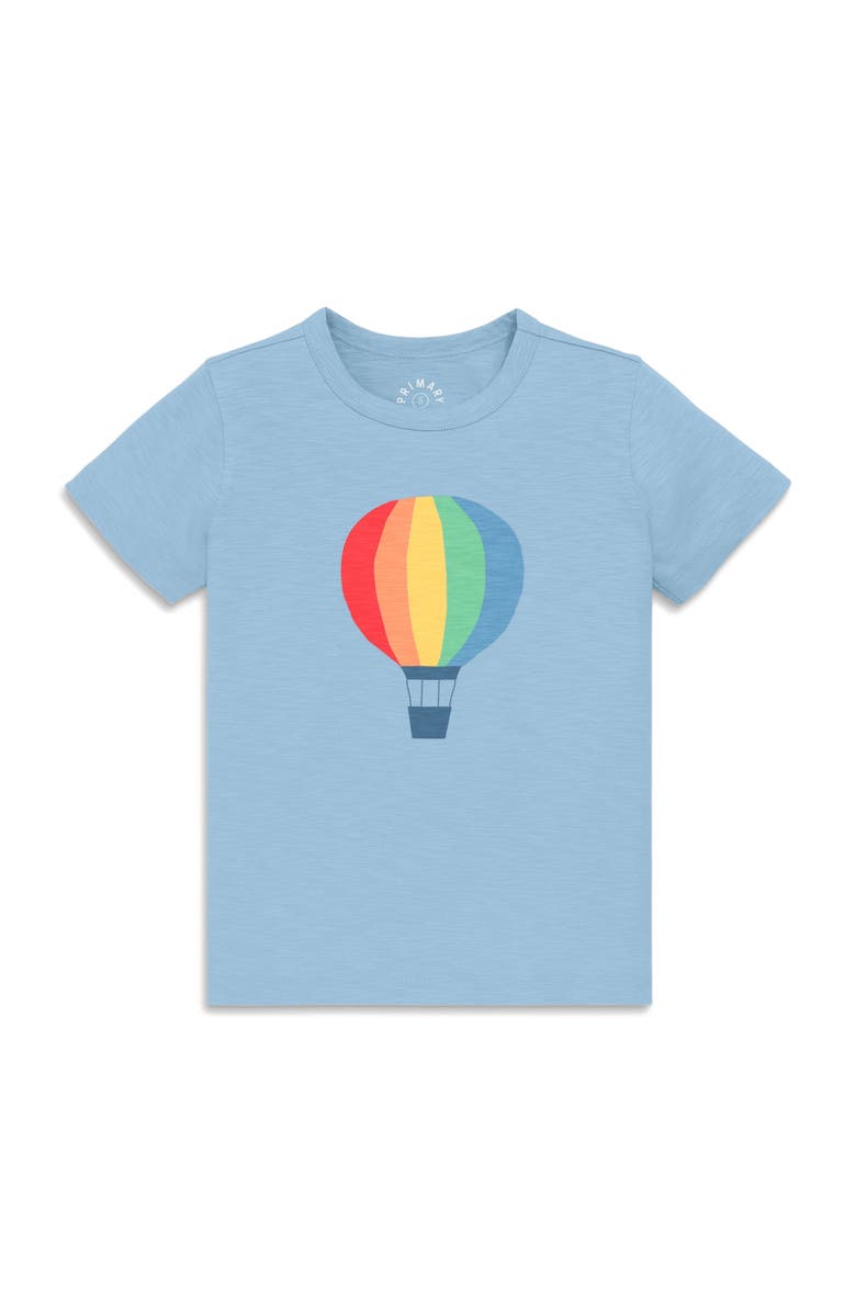 Primary Kids Hot Air Balloon Tee, Main, color,