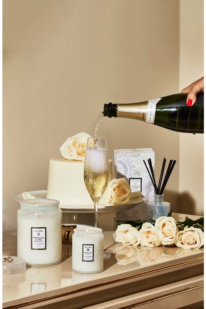 Sparkling Cuvée Small Jar Candle, Alternate, color, SPARKLING CUVEE