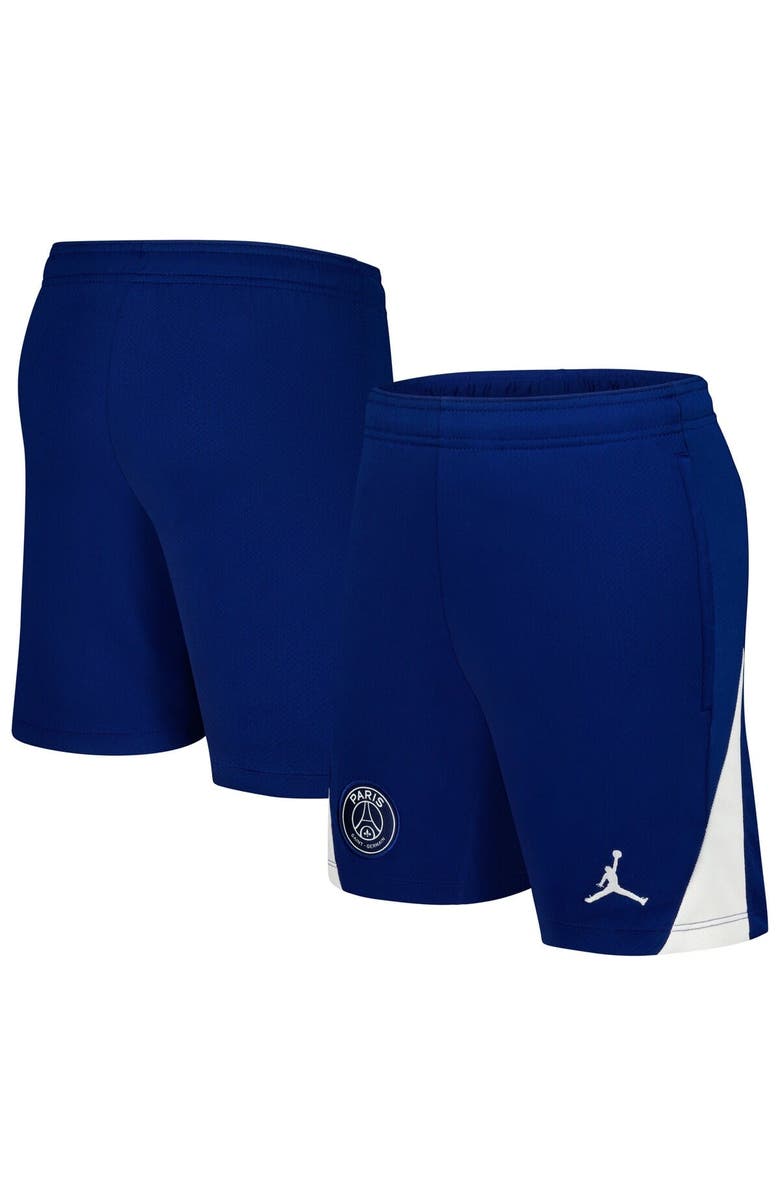 Jordan Brand Youth Jordan Brand Blue Paris Saint-Germain 2024/25 Fourth Strike Performance Shorts, Alternate, color,