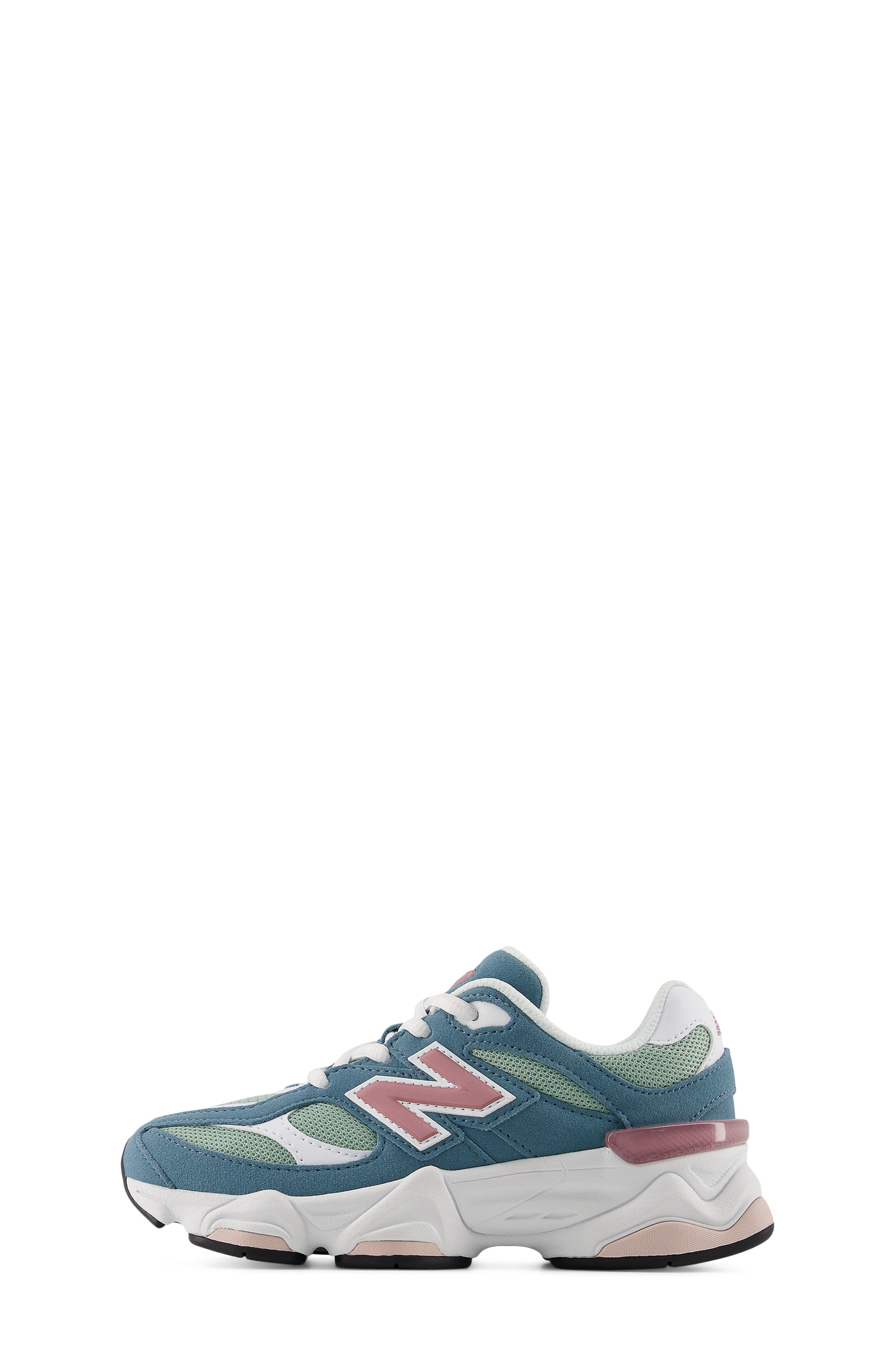 Kids' 9060 Sneaker, Alternate, color, SALTWATER/ ROSEWOOD