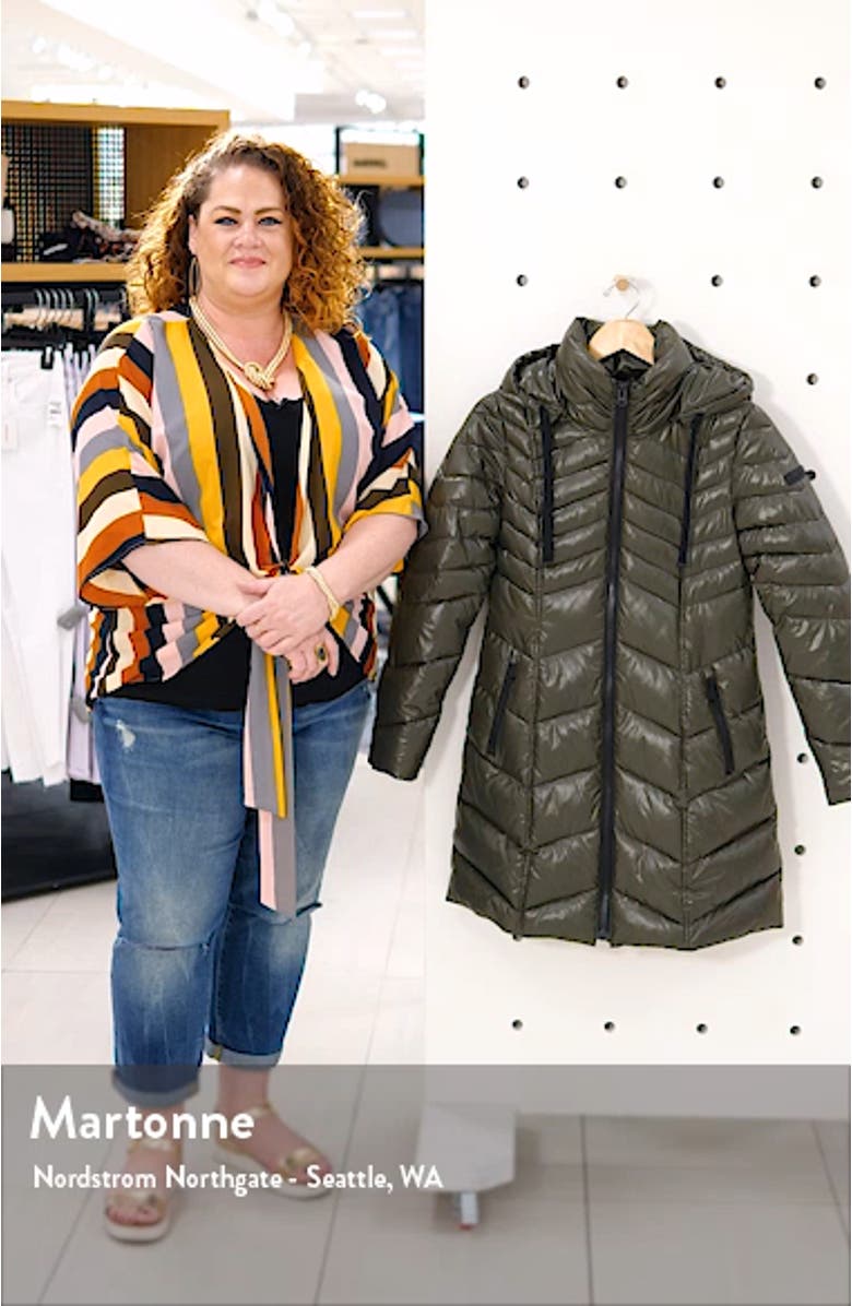 Hooded Puffer Jacket, sales video thumbnail