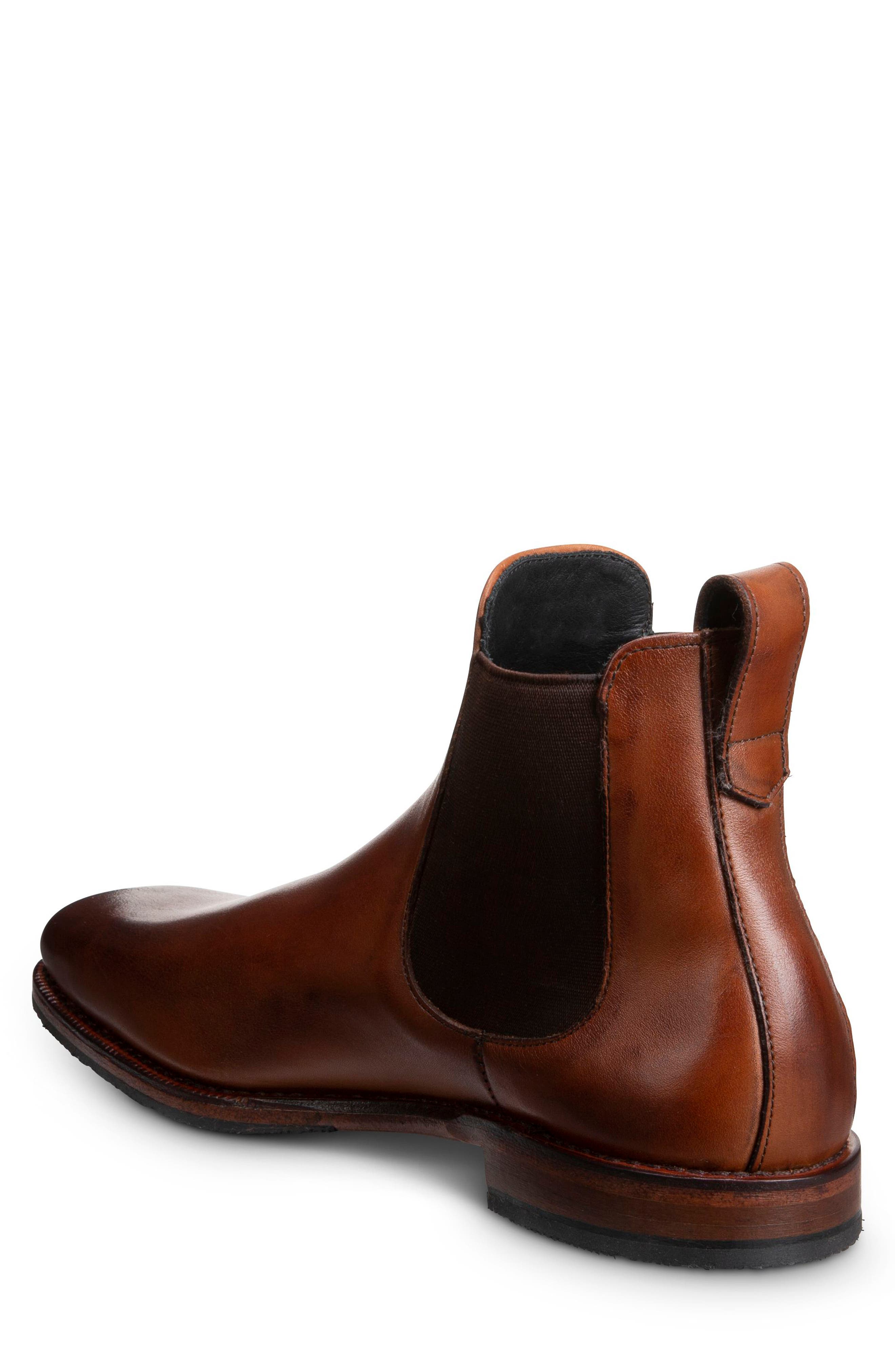 Allen Edmonds Liverpool Chelsea Boot, Alternate, color, Chili