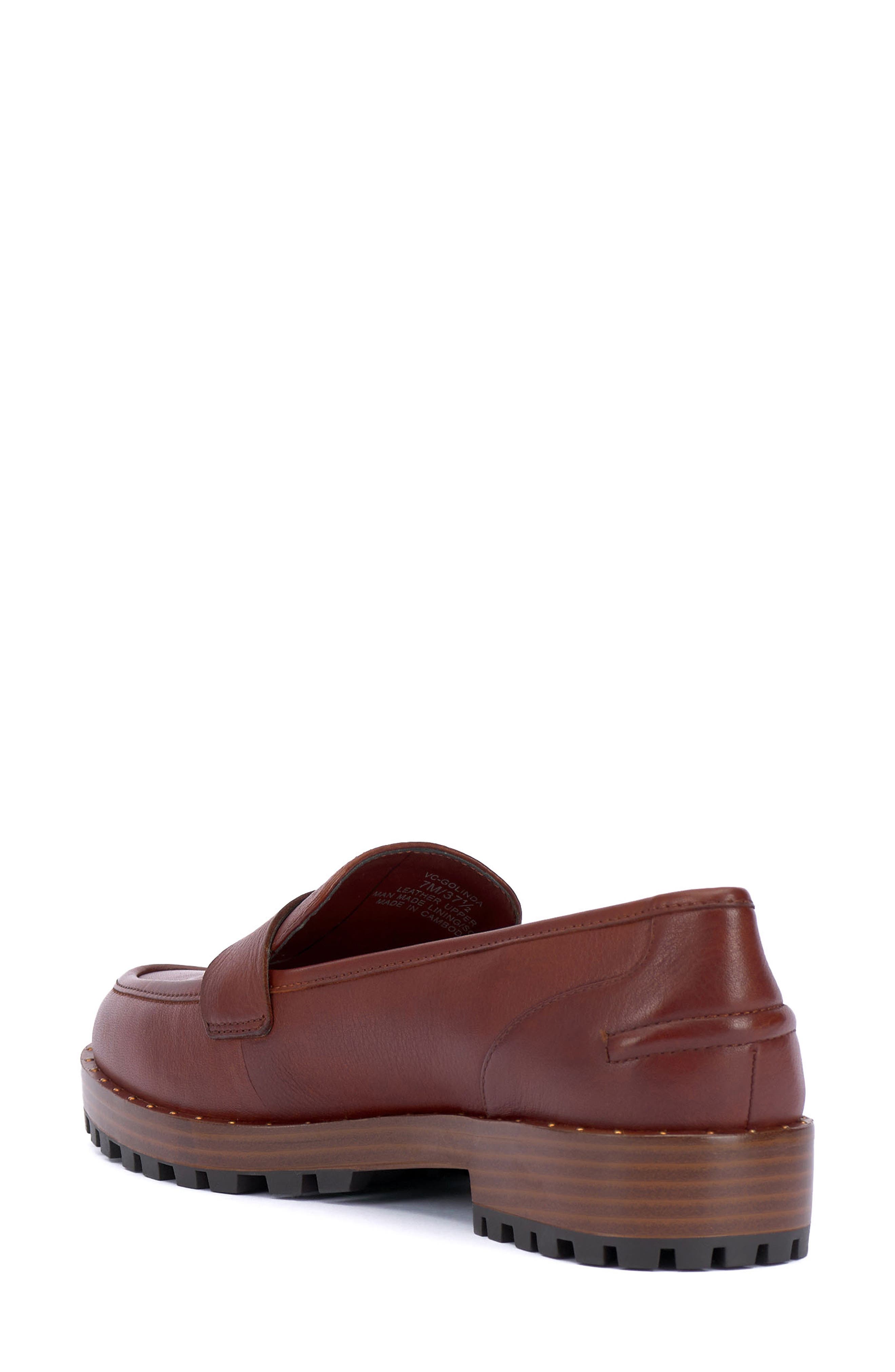 Golinda Loafer, Alternate, color, MAHOGANY