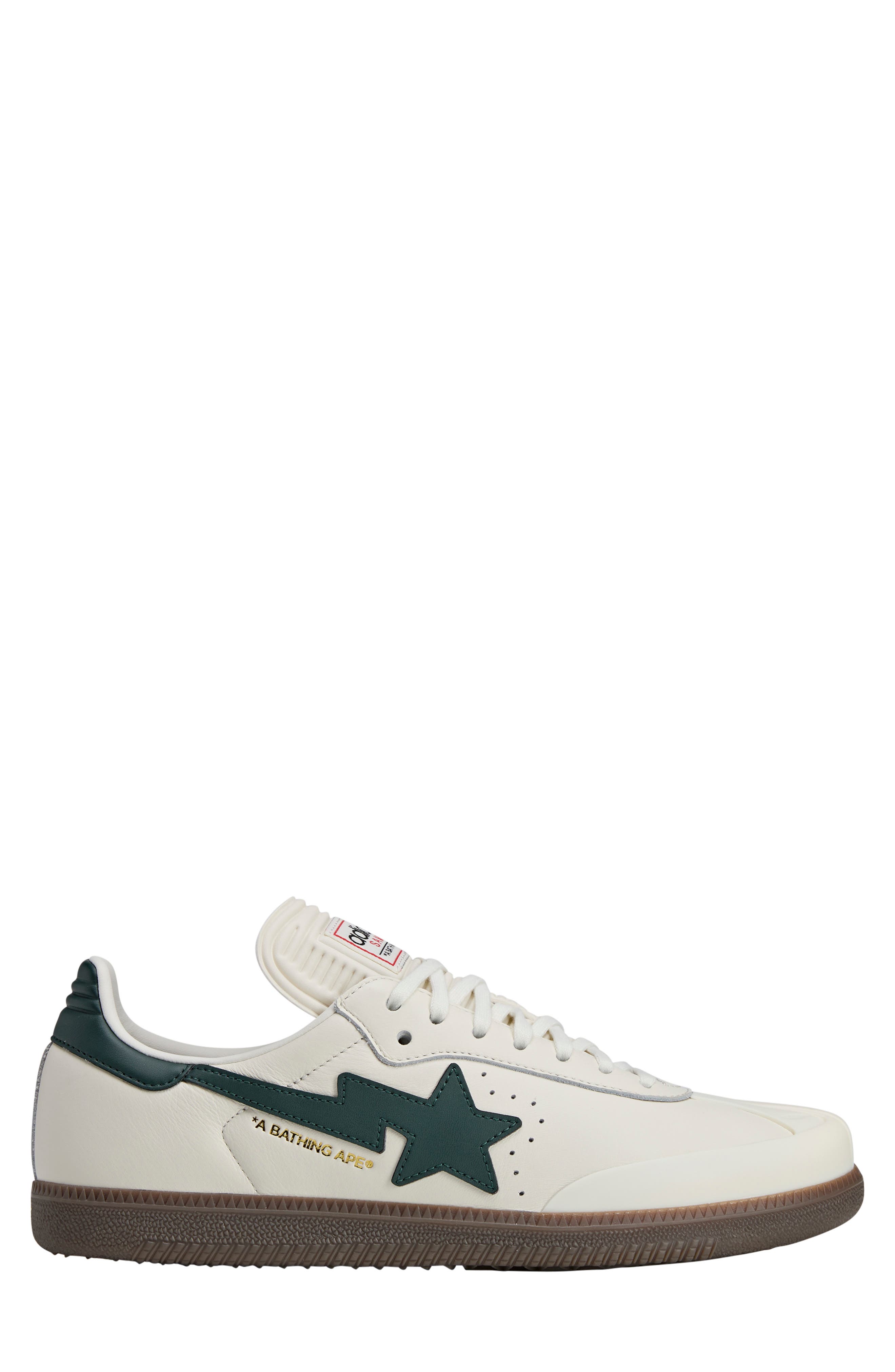 Samba BAPE Sneaker, Alternate, color, OFF WHITE
