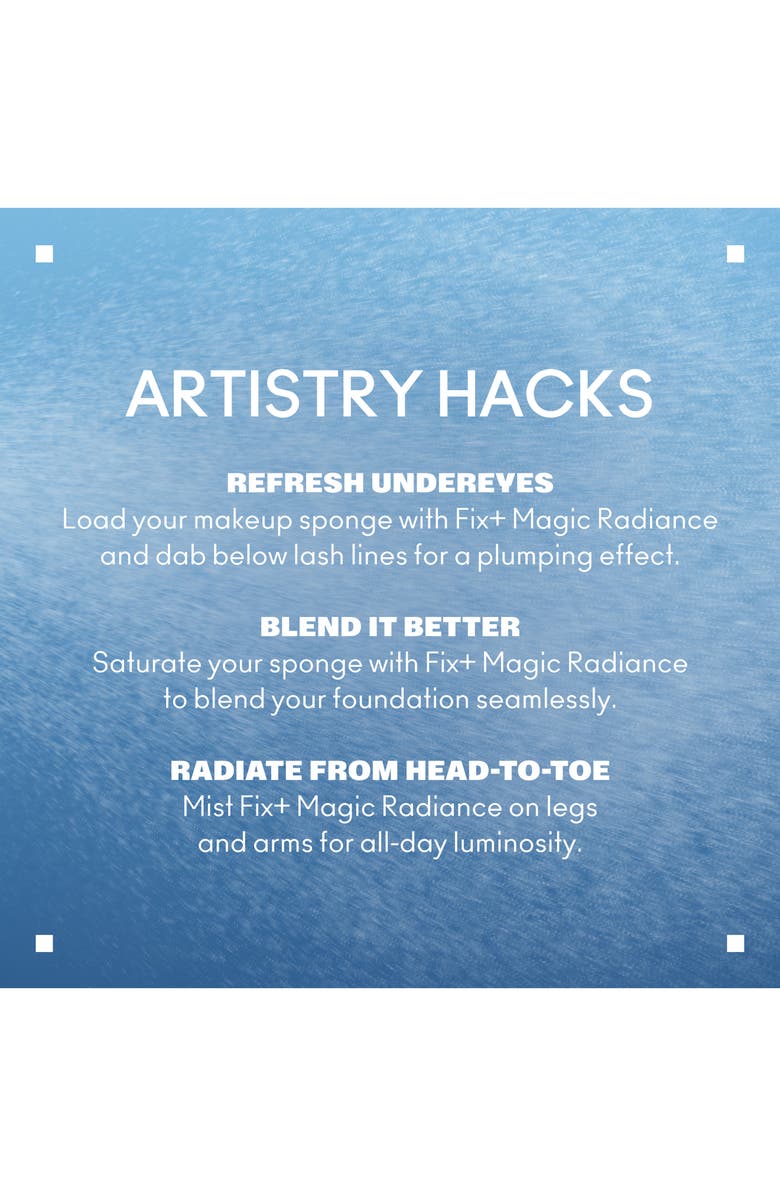 MAC Cosmetics Magic Radiance Fix+ All-Day Hydrating Setting Spray with Vitamin C, Alternate, color,