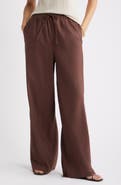 Nordstrom Linen Blend Drawstring Pants