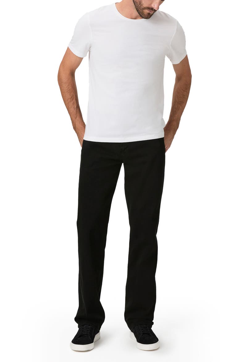 Doheny Relaxed Straight Leg Jeans, Alternate, color, BLACK