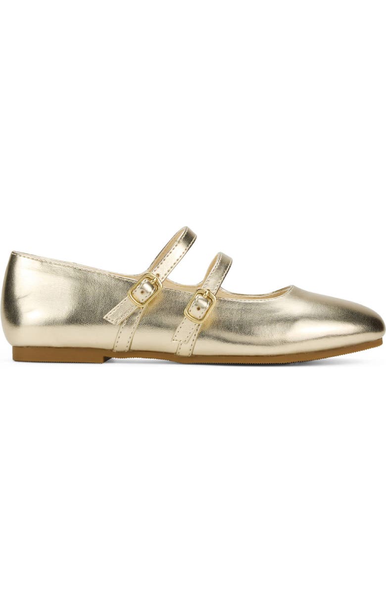 Yosi Samra Kids' Miss Mary Flat, Alternate, color, Gold