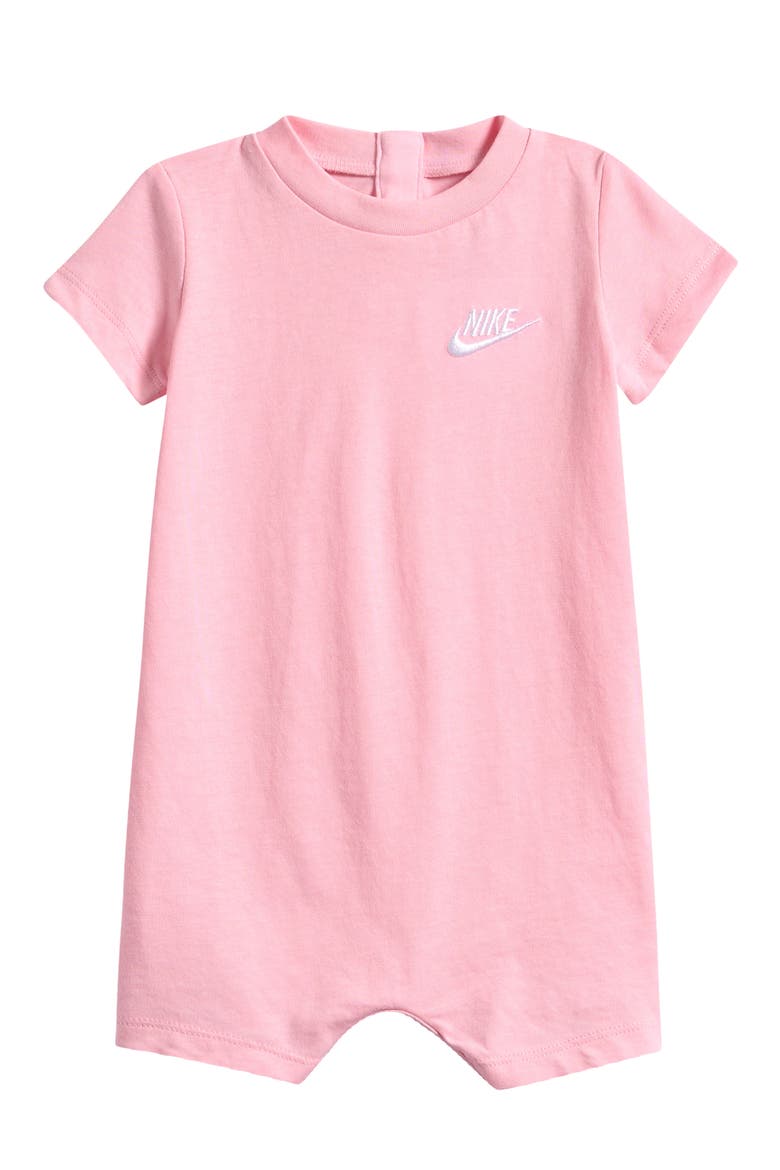 Club Jersey Romper, Main, color, MEDIUM SOFT PINK