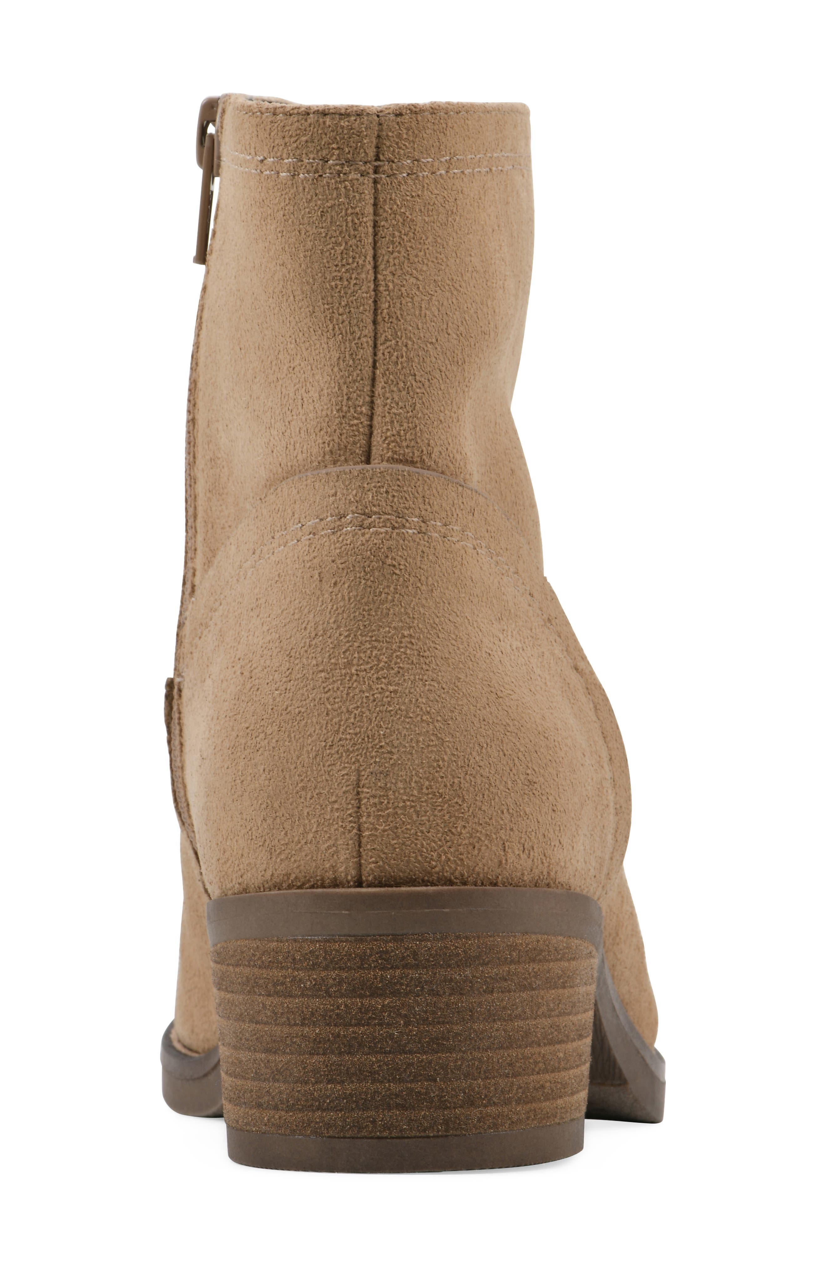 Meringue Western Bootie, Alternate, color, BEACHWOOD/ FABRIC