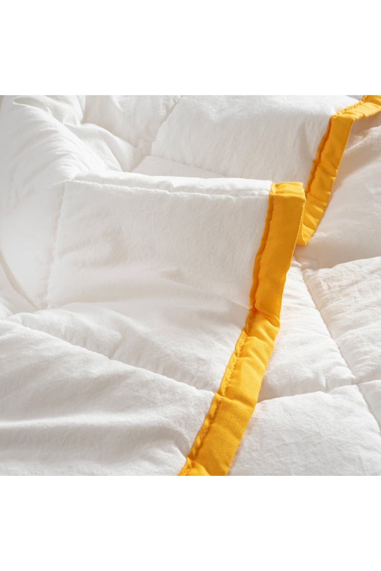 Faro Quilted Yarn-Dyed Cotton King Bedspread, Alternate, color, White