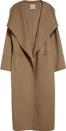 TOTEME Oversize Signature Two-Tone Wool & Cashmere Coat
