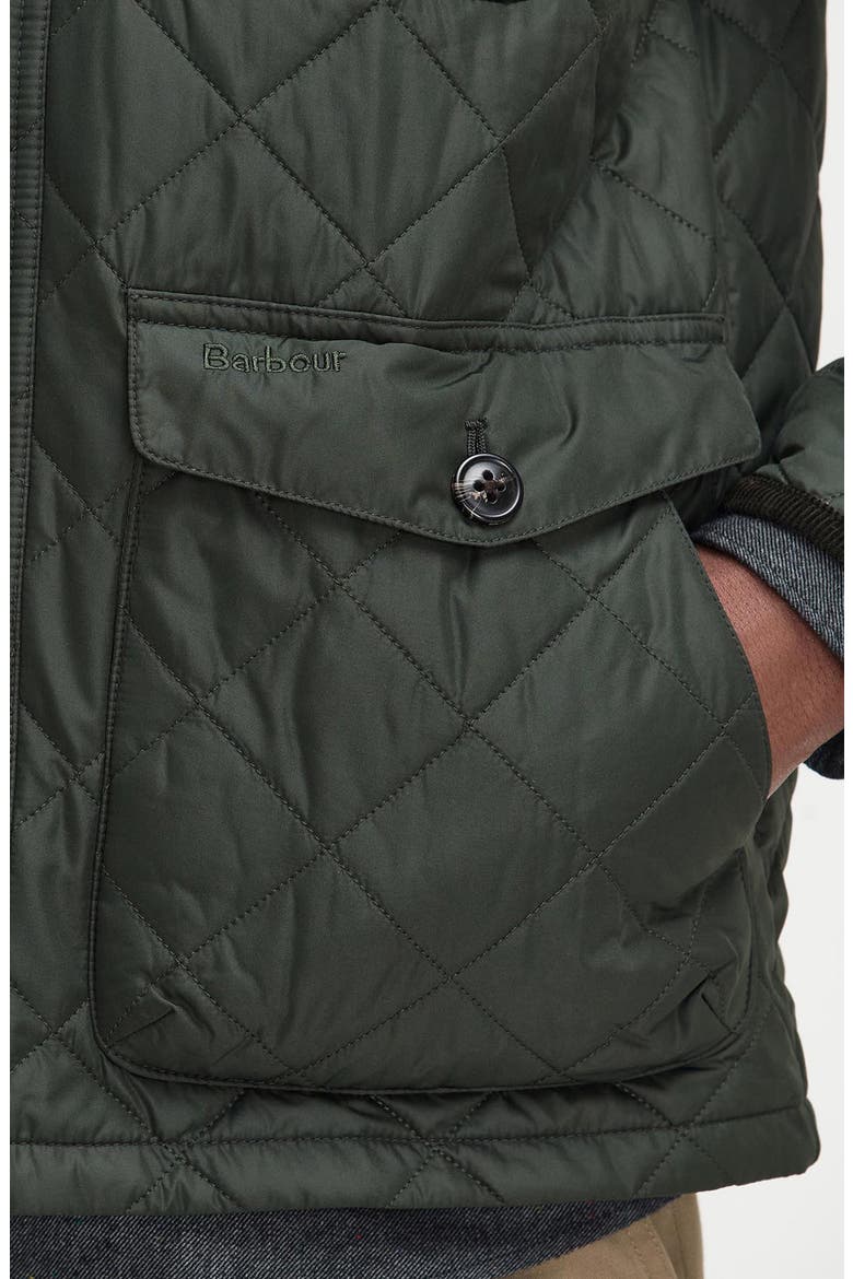 Hornby Quilted Jacket, Alternate, color, SAGE
