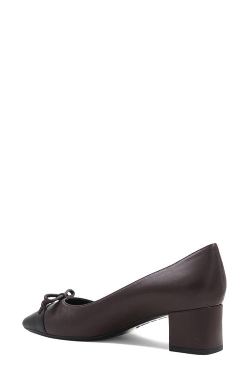 Aquatalia Palica Water Resistant Pointed Cap Toe Pump In Multi