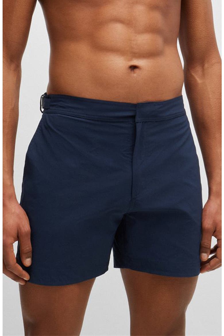 Luca Swim Trunks, Main, color, NAVY