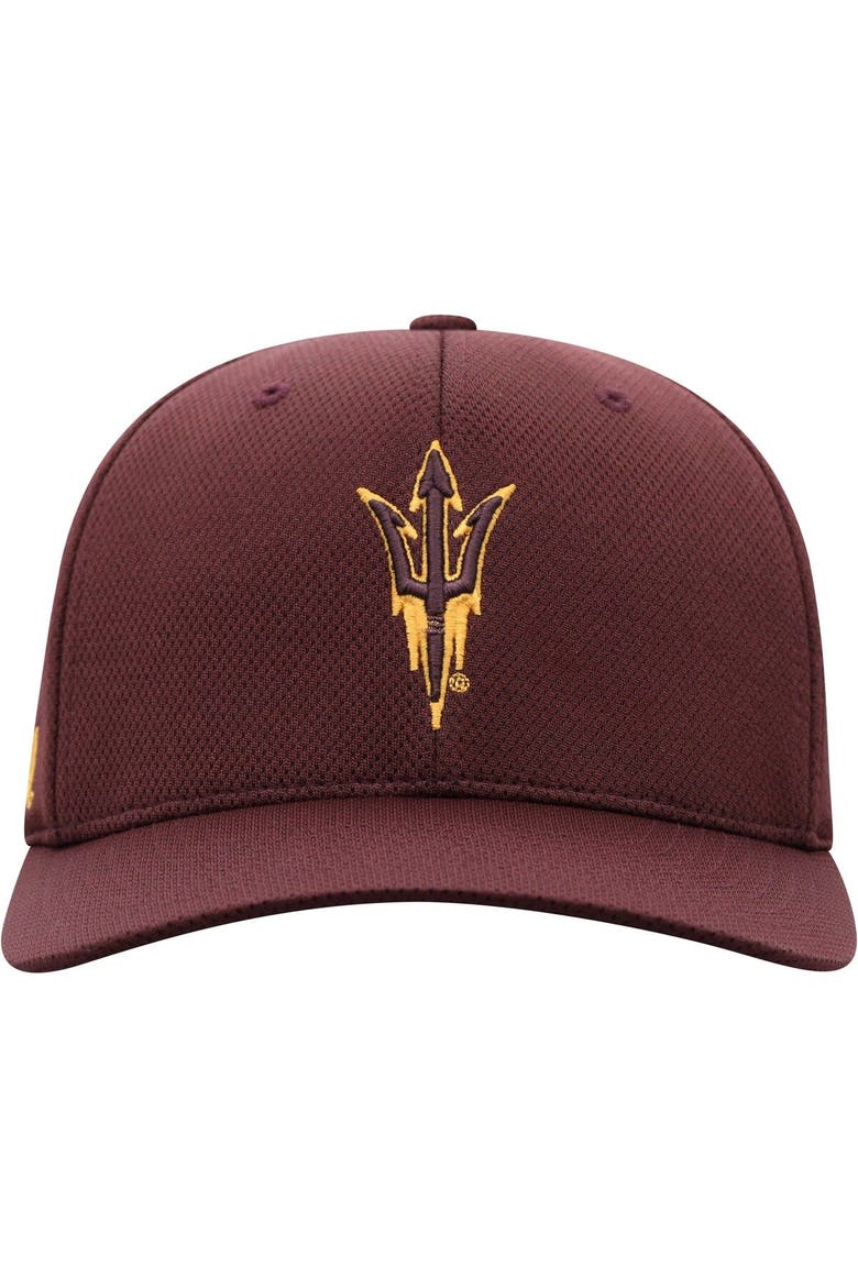 Men's Top of the World Maroon Arizona State Sun Devils Reflex Logo Flex Hat, Alternate, color, Maroon