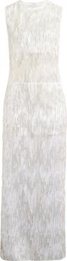 Shona Joy Viva Sequin Detail Sleeveless Gown