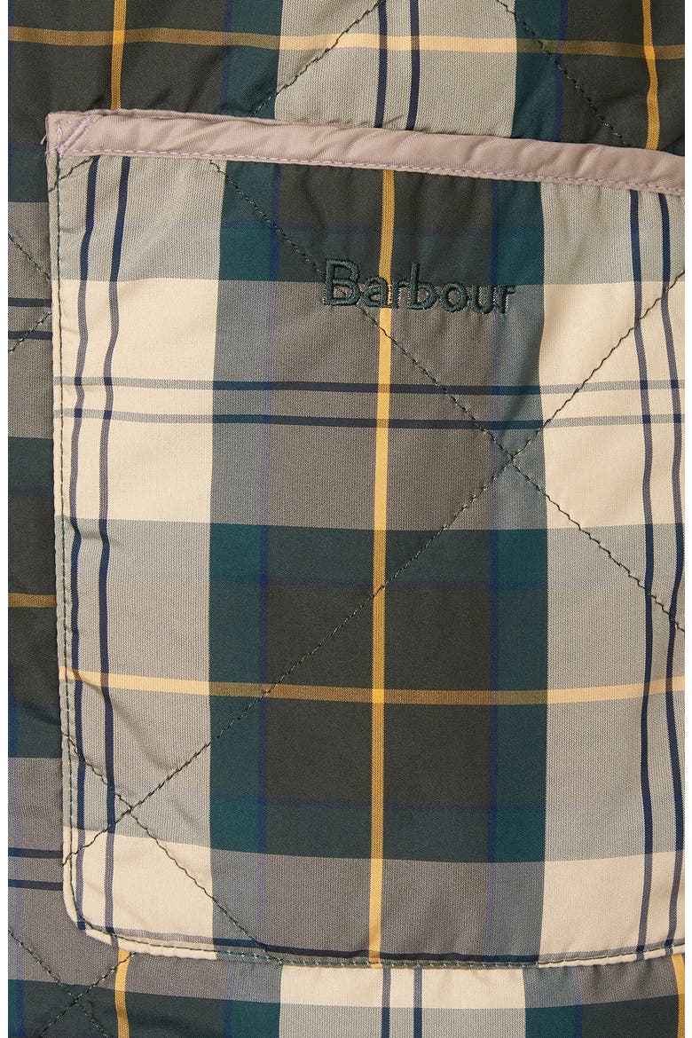 Mayapple Quilted Plaid Gilet Vest, Alternate, color, ANCIENT/ TAN