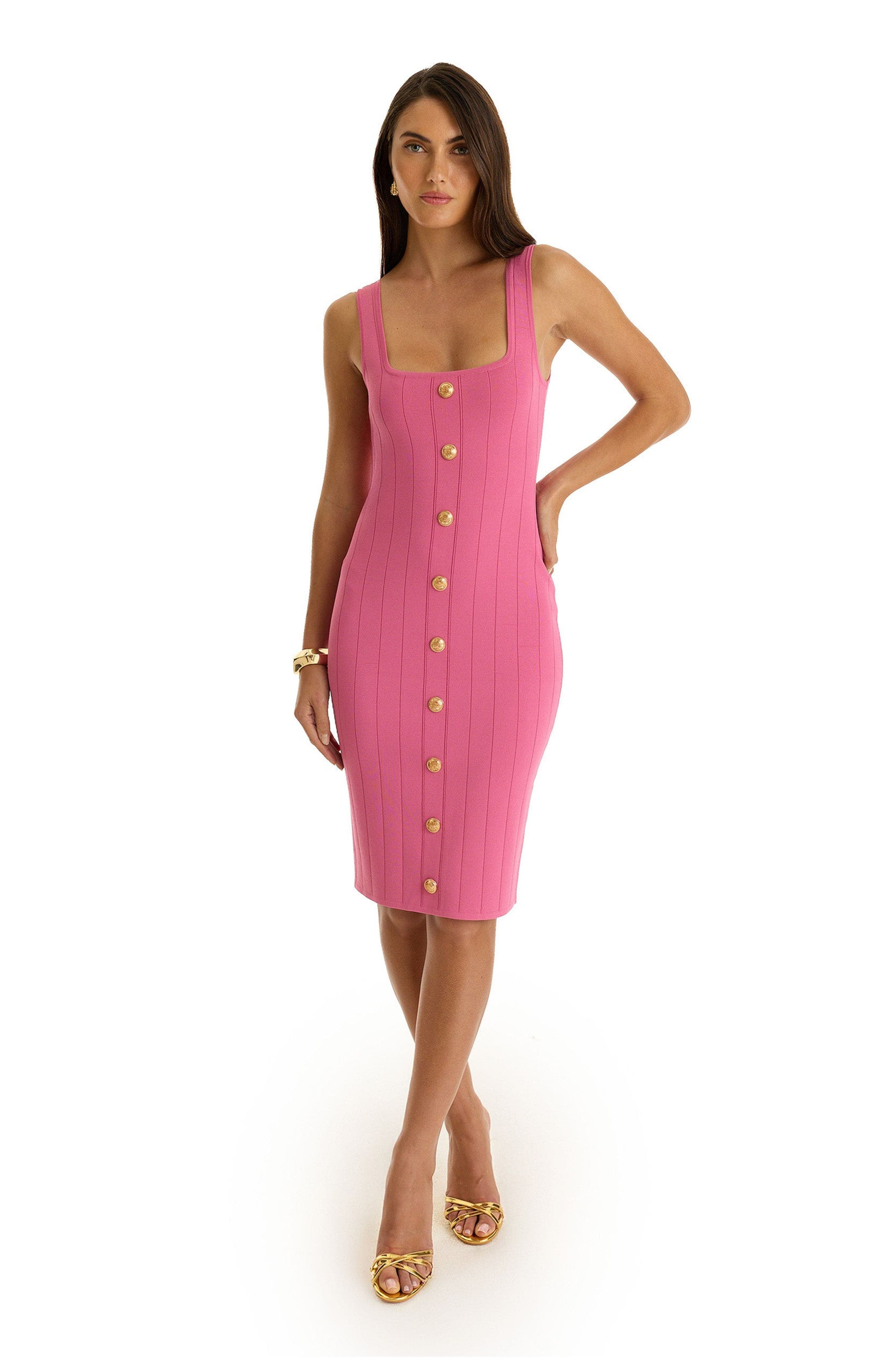 Helena Button Dress - image 4
