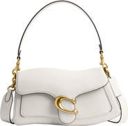 COACH Twisted Tabby Leather Shoulder Bag