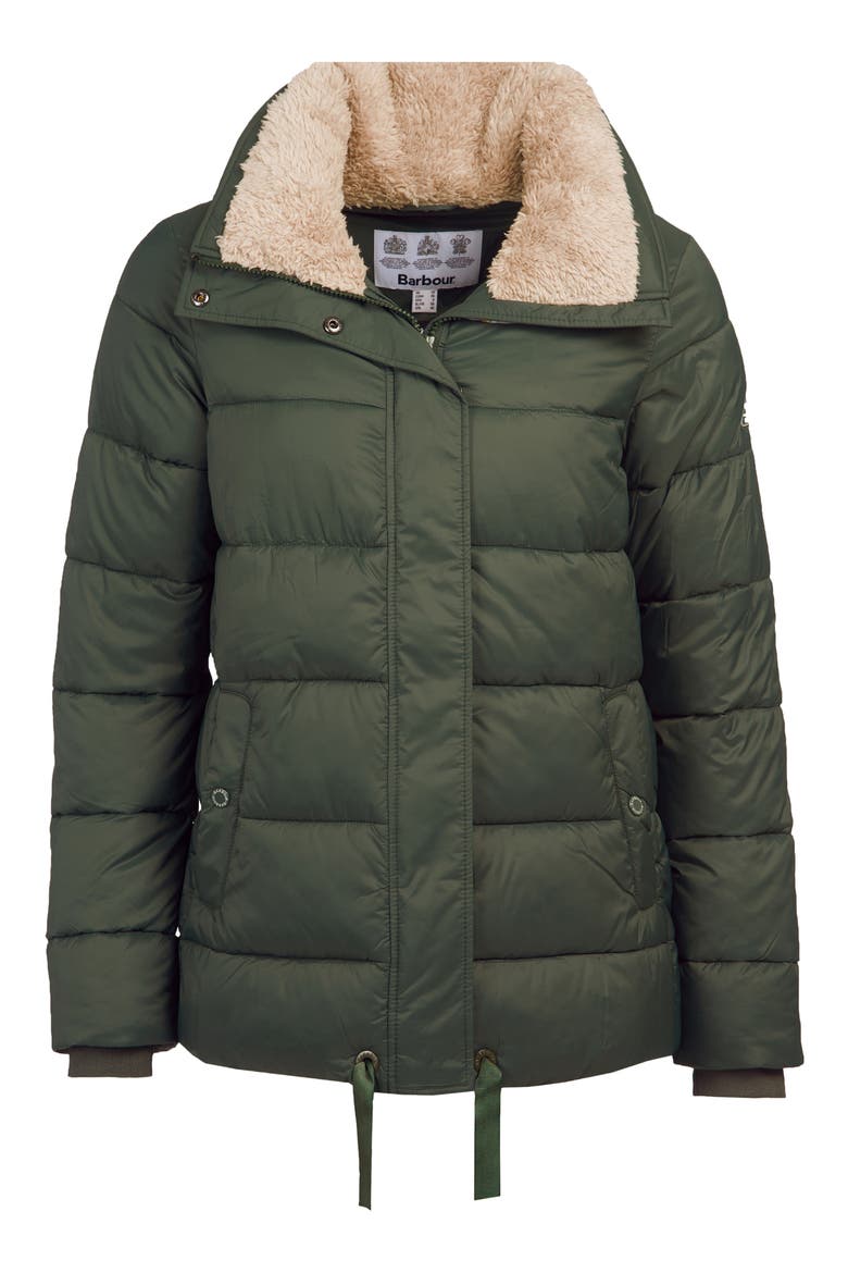 Tropicbird Puffer Jacket, Alternate, color, ISLE GREEN