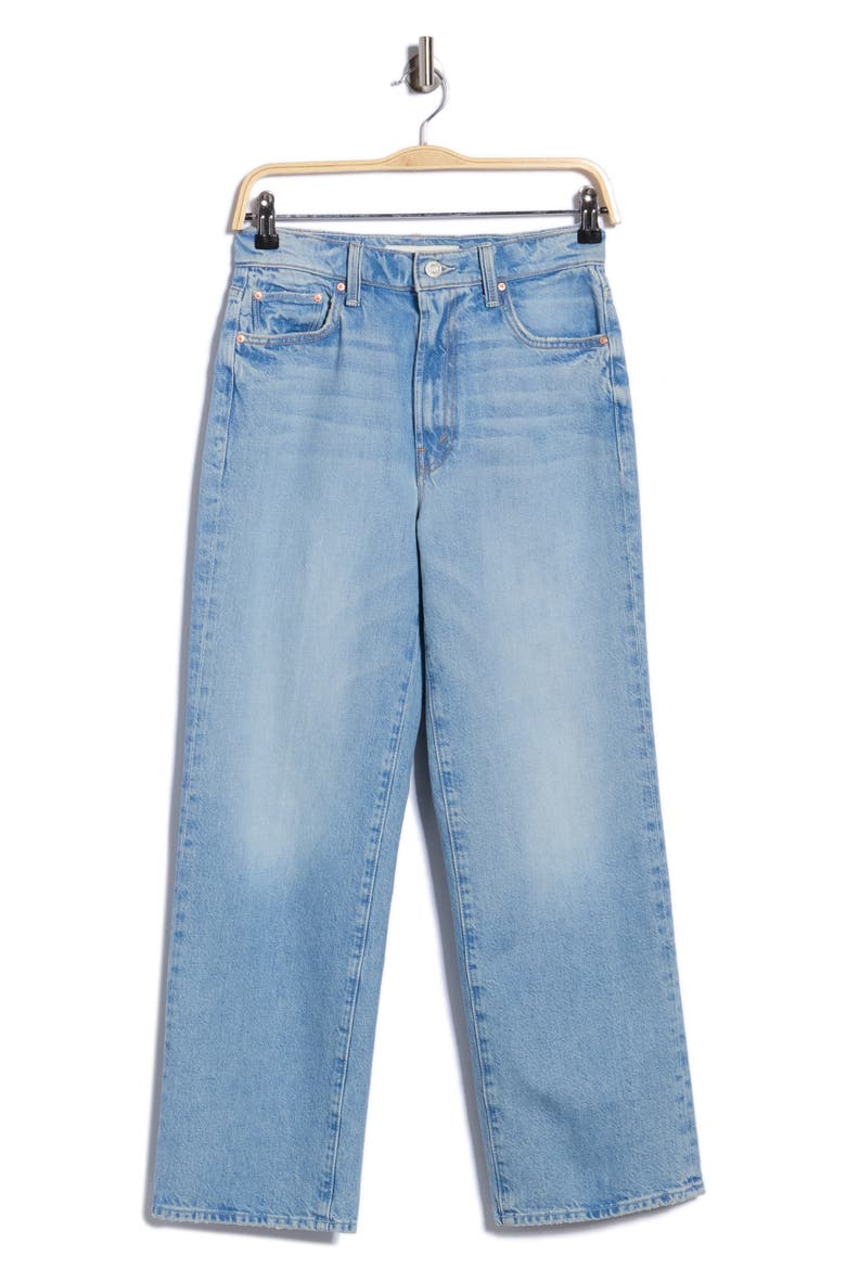 The Rambler Zip High Waist Flood Straight Leg Jeans, Main, color, REELIN IN THE FUN