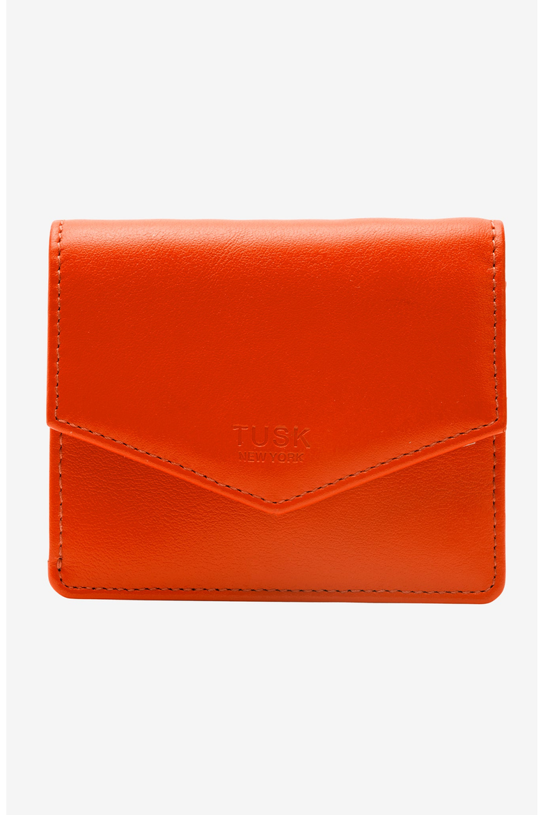 Joy French Wallet, Main, color, Orange