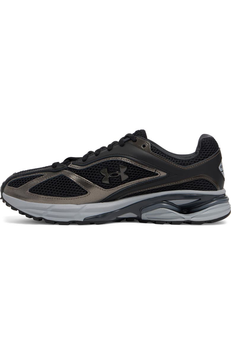 Under Armour Gender Inclusive UA Apparition Sneaker, Alternate, color, Black / Metallic Black