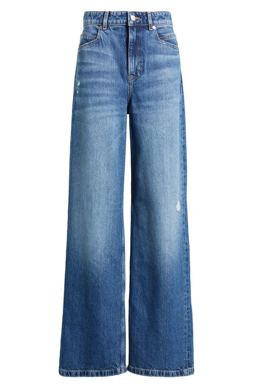 Hugo Boss Boss Orange Marlene High Waist Wide Leg Jeans