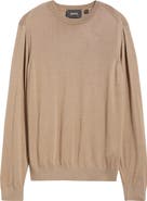 BOSS Overo Wool Blend Crewneck Sweater