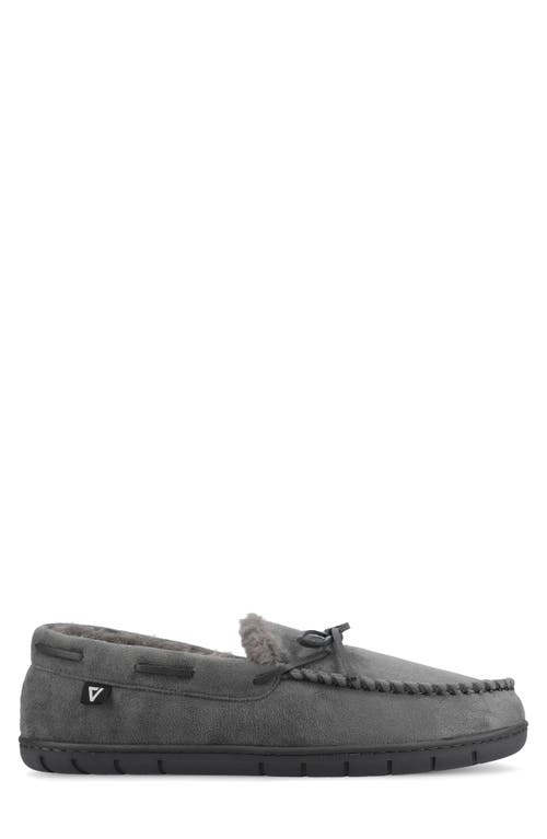 Vance Co. Vance Co Hayden Faux Fur Lined Slipper In Gray