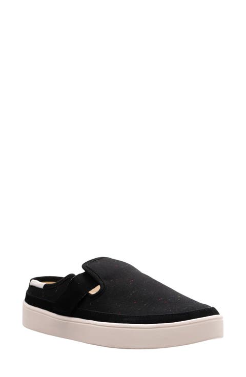 Sunbird Leather Slip-On Mule
