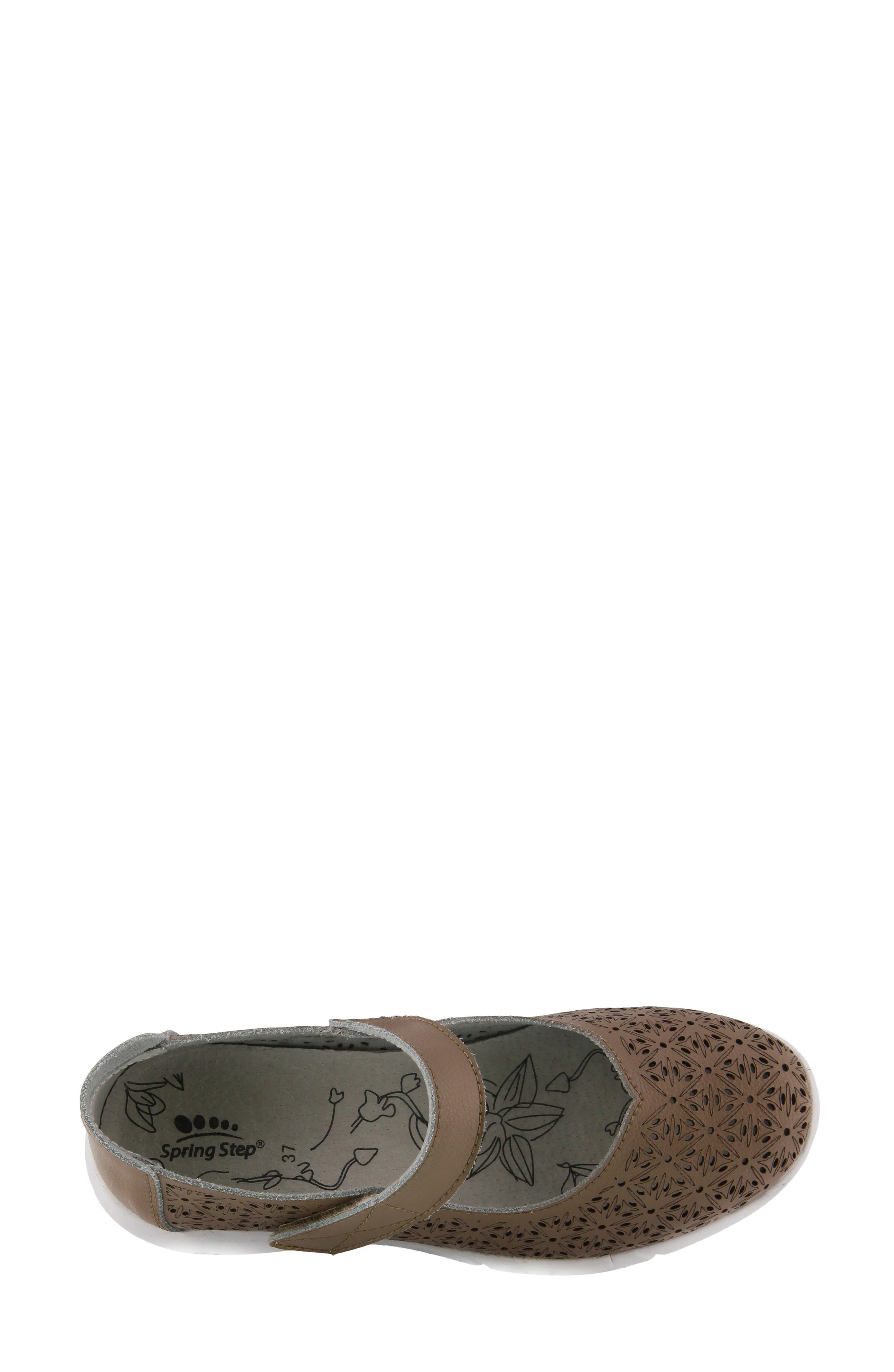 Shirlee Mary Jane, Alternate, color, TAN LEATHER